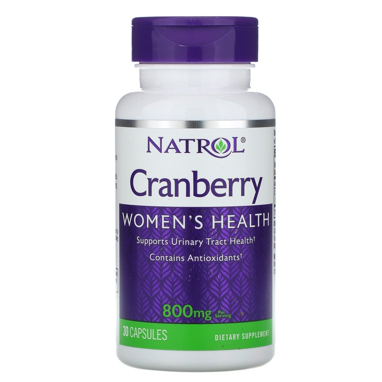 كبسولات التوت البري كرانبري لتعزيز الصحة العامة 400 ملجم 30 كبسولة - Cranberry Natrol