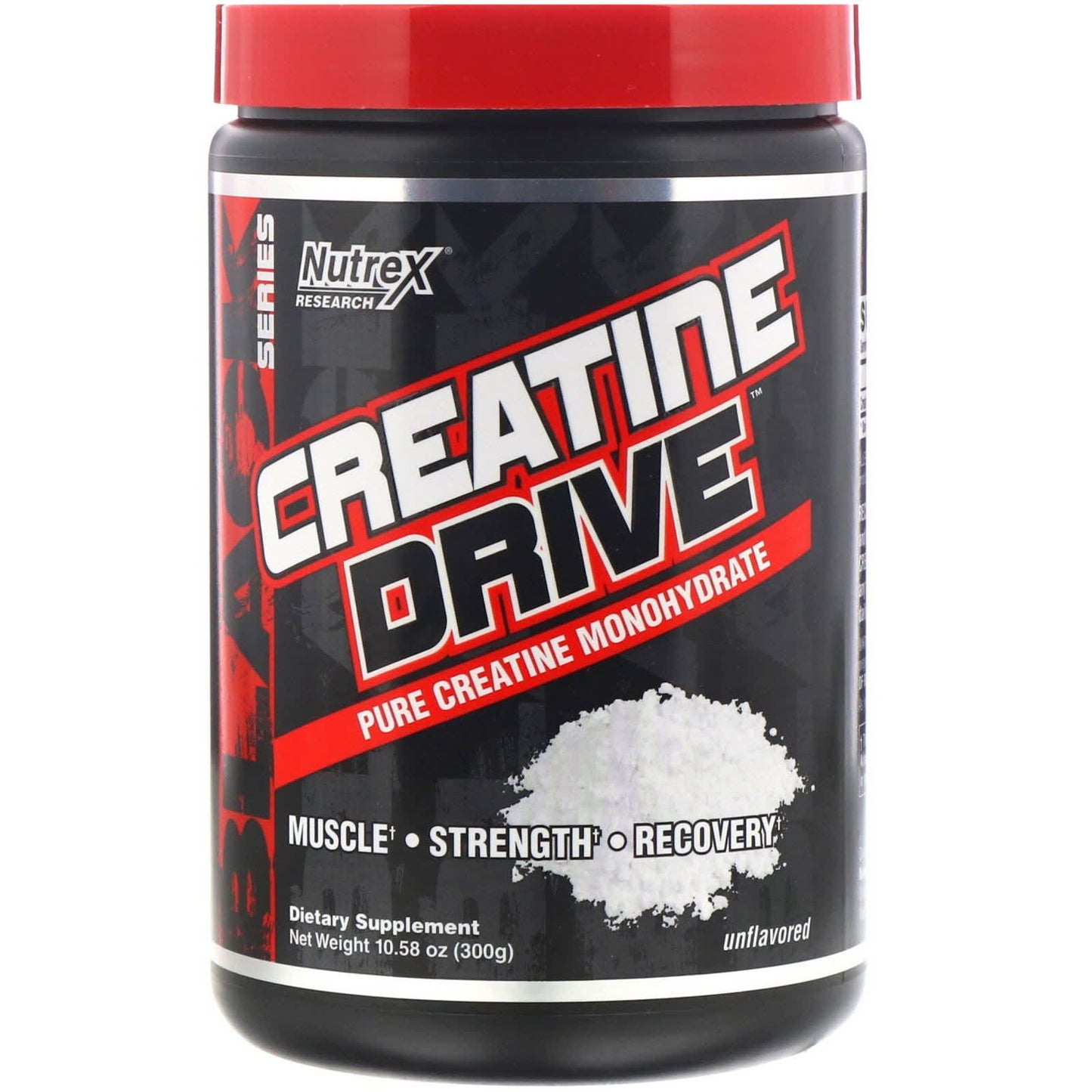 Nutrex creatine drive for muscle growth - Unflavored - 10.58 oz (300 g)