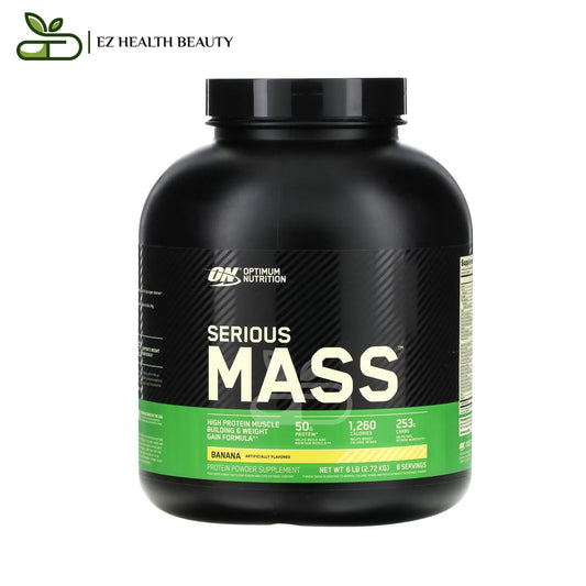 Supplement Serious Mass Protein Powder Banana Optimum Nutrition (2.72 kg)
