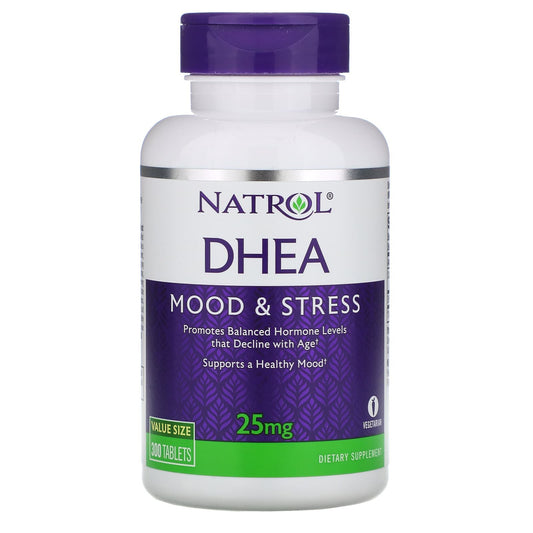 حبوب داهية لتحسين الحالة المزاجية ودعم الصحة الجنسية 300 قرص - DHEA 25mg Mood & Stress Natrol