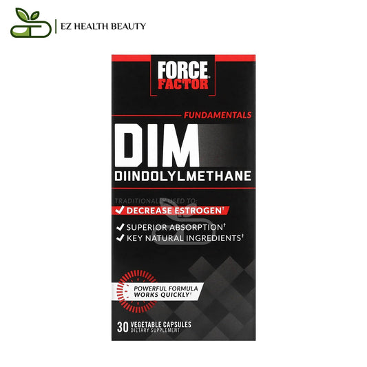 Fundamentals DIM Diindolylmethane For Sexual Health Force Factor 30 Vegetable Capsules