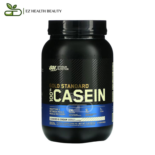 Gold Standard 100% Casein protein Cookies and Cream Optimum Nutrition - (907 g)