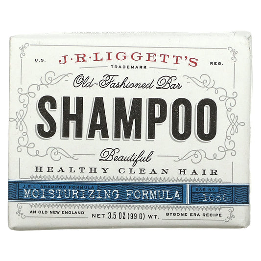 J.R. Liggett's Old Fashioned Shampoo Bar Jojoba &amp; Peppermint healthy hair promoter - 3.5 oz (99 g)