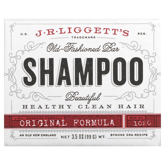 J.R Liggett's old fashioned shampoo bar original formula nourishes scalp - 3.5 oz (99 g)