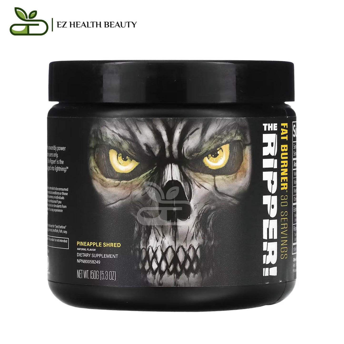 JNX Sports the ripper حارق الدهون القوي بنكهة الليمون 150 جم - JNX Sports, The Ripper, Fat Burner, Razor Lime, 5.3 oz (150 g)