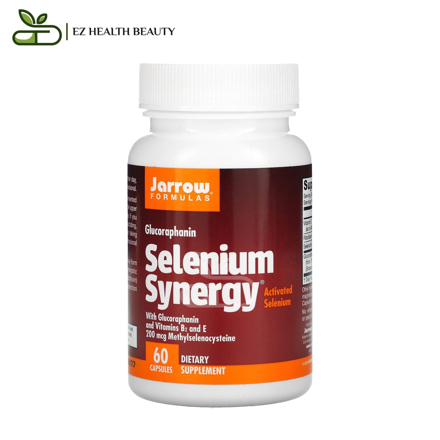 Jarrow Formulas Selenium Synergy Antioxidant 60 Capsules