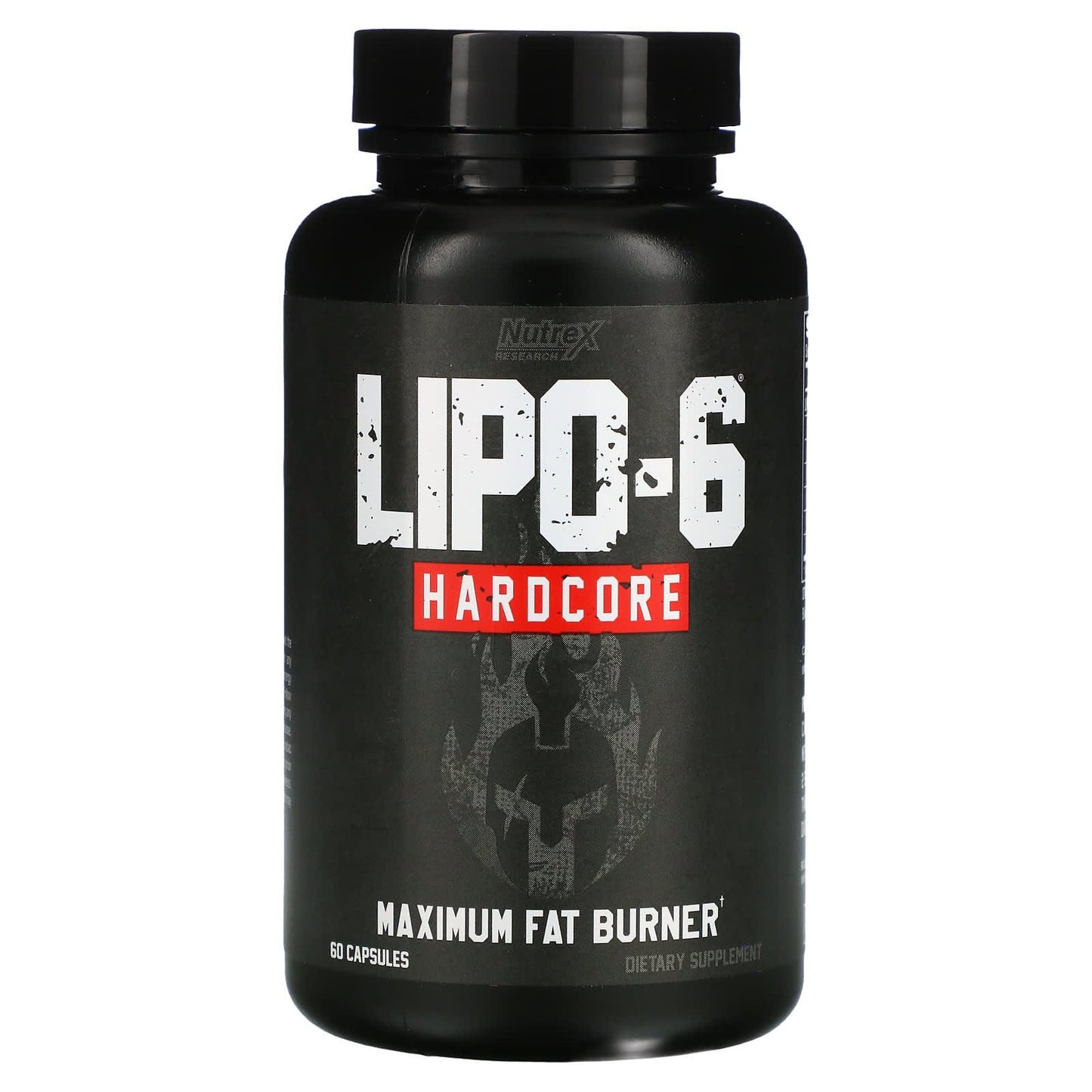 Nutrex Research lipo 6 Hardcore capsules maximum fat burner - 60 Capsules