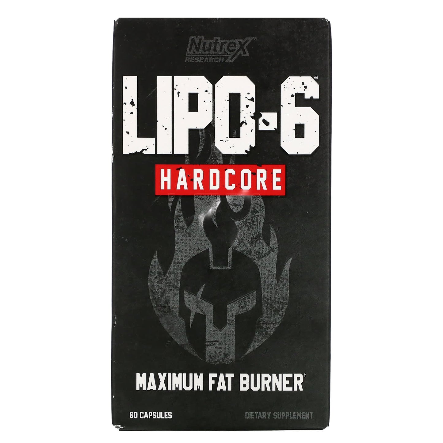 Nutrex Research lipo 6 Hardcore capsules maximum fat burner - 60 Capsules