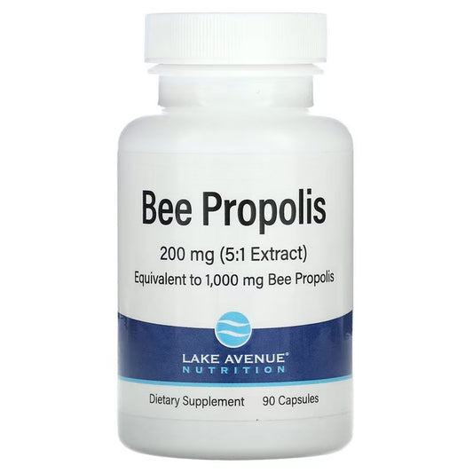 Lake Avenue Nutrition Bee propolis supplement 1000 mg 90 Capsules