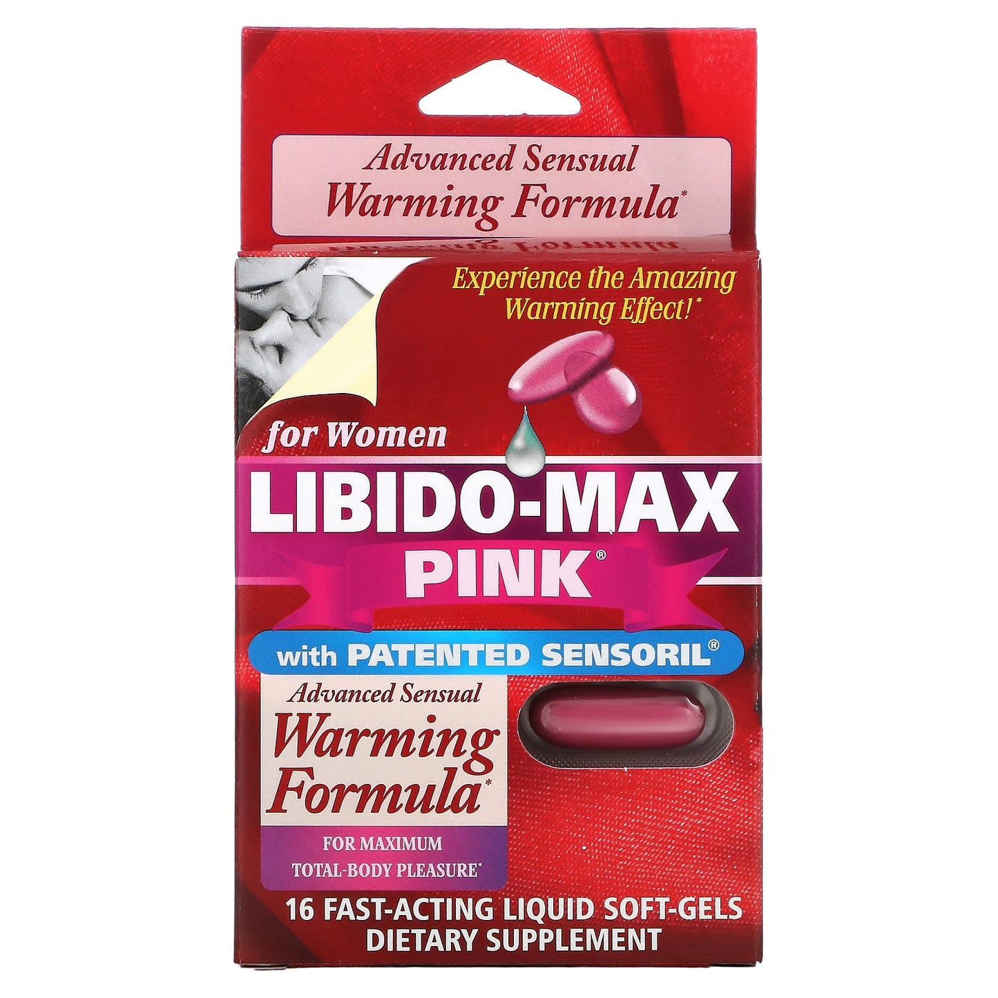 Libido max pink for women – increased libido for more pleasure - 16 soft gels