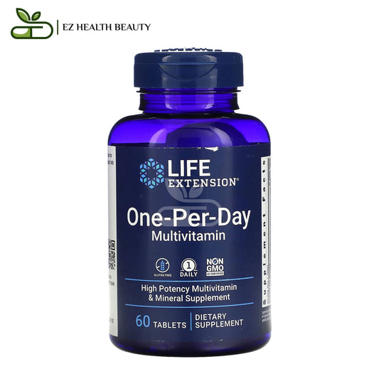 أقراص ملتي فيتامين لمرة واحدة يوميًا من لايف اكستنشن | Life Extension One-Per-Day Multivitamin 60 Tablets