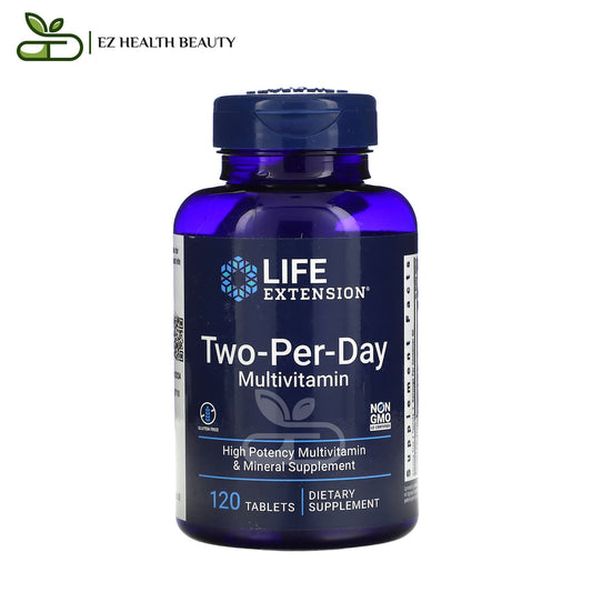 Two Per Day Multivitamin Life Extension 120 Tablets