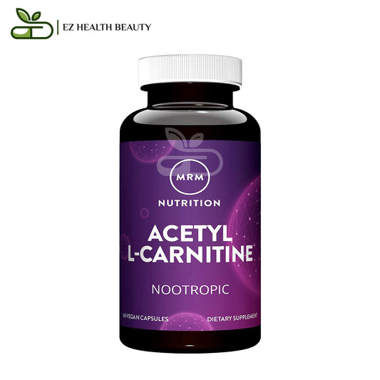 MRM Nutrition Acetyl L-Carnitine 60 Vegan Capsules to increases daily metabolic rates