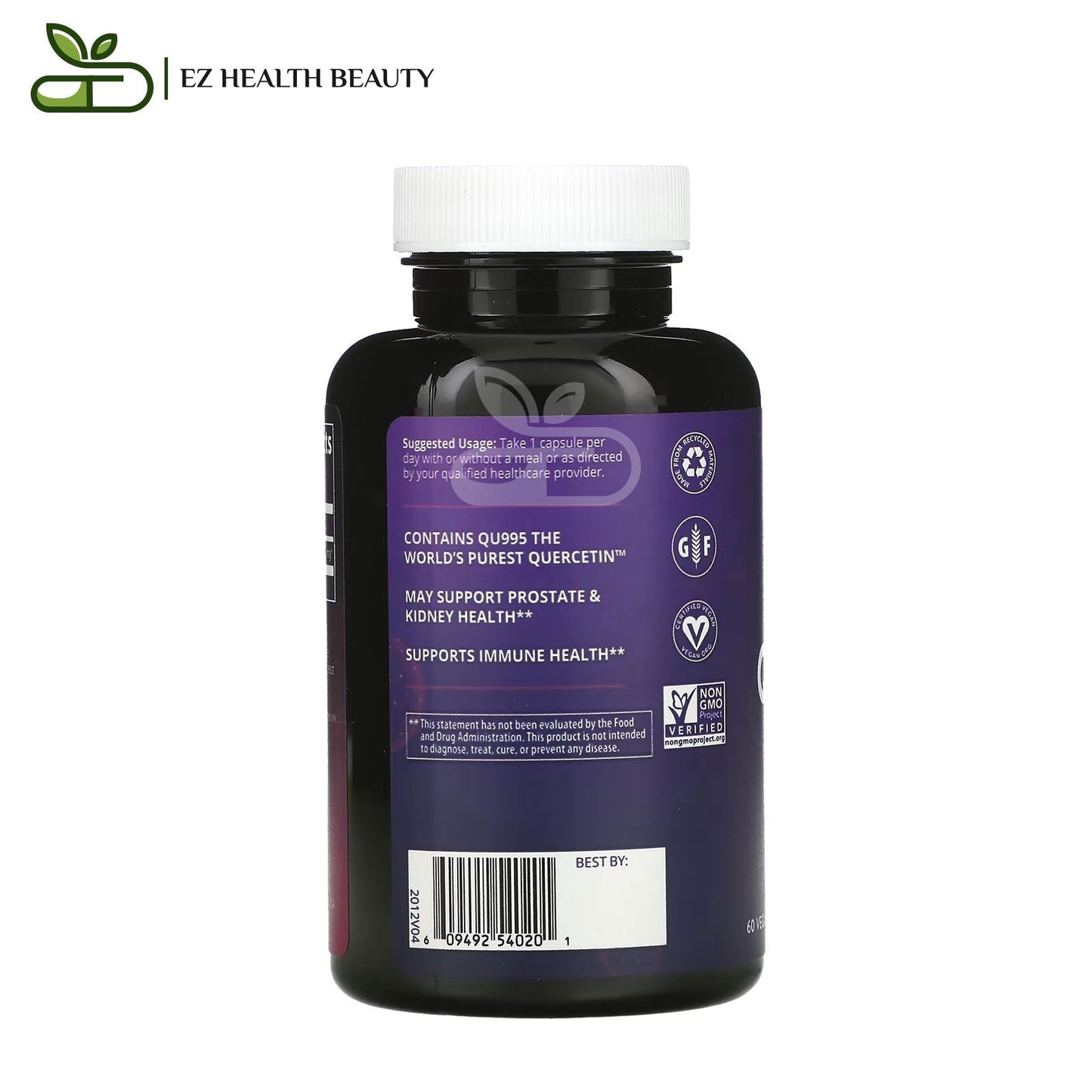 دواء كيرسيتين لتقوية المناعة من MRM Nutrition عدد 60 كبسولة نباتية – MRM Nutrition Quercetin