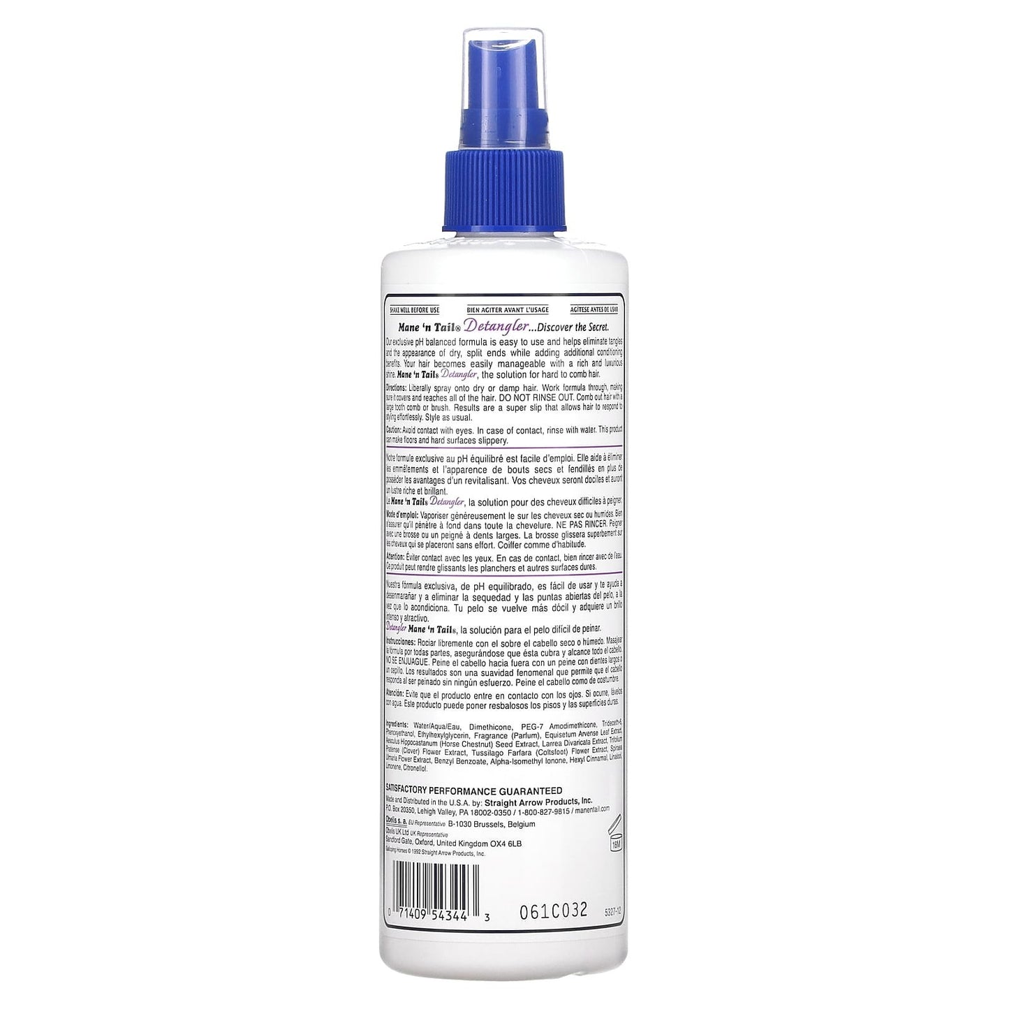 Mane 'n Tail detangler Spray sleekness enhancer - 12 fl oz (355 ml)