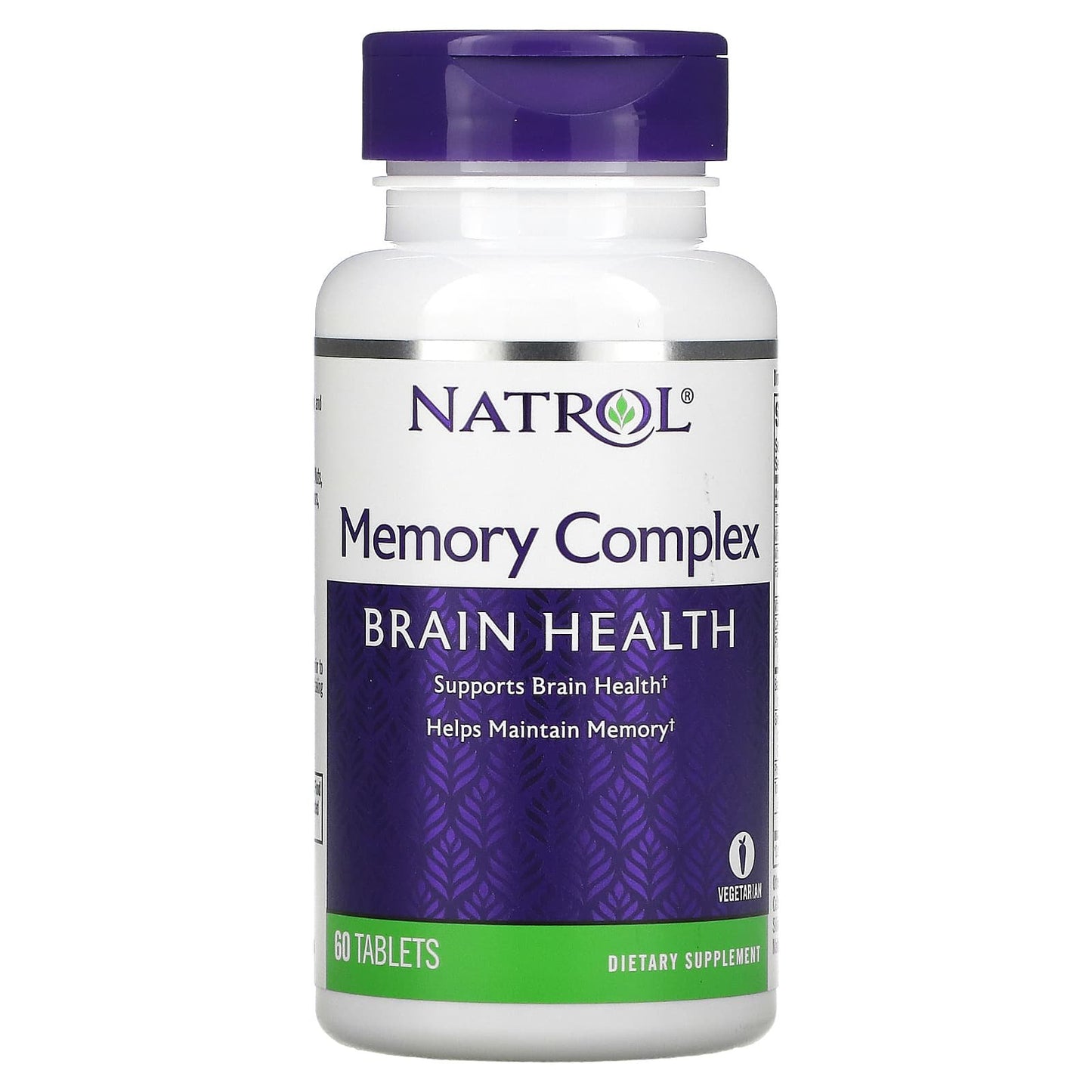 كبسولات لتقوية الذاكرة ناترول Natrol Memory Complex 60 قرص