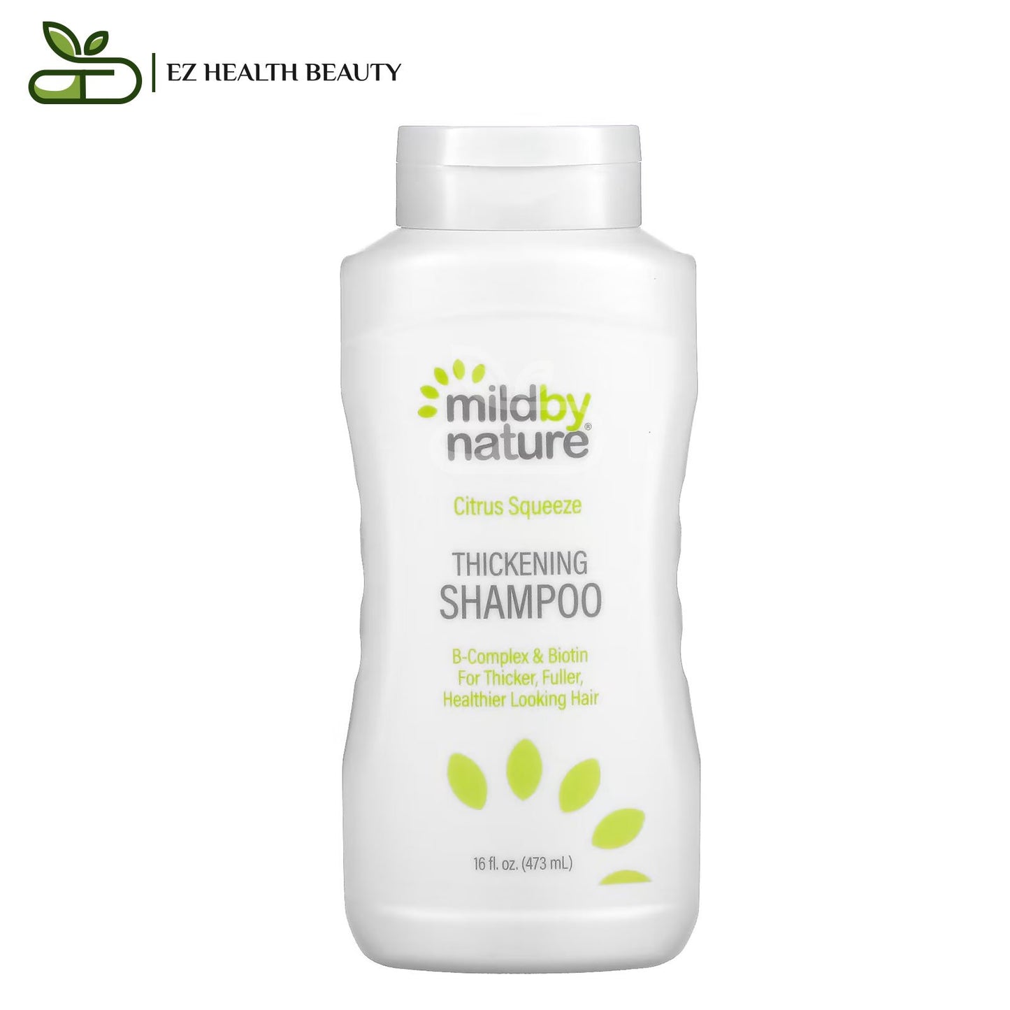 مايلد باي ناتشور شامبو التكثيف مركب فيتامين ب + البيوتين بدون كبريتات 473 مل Thickening B-Complex + Biotin Shampoo