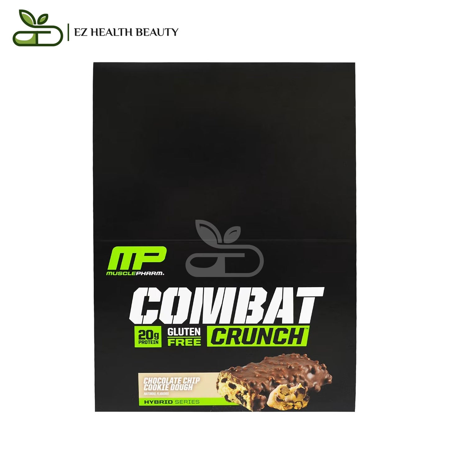 Musclepharm Combat Crunch Cookies Dough Chocolate Chip 12 Bars 63 GM Each