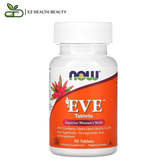 مكمل ايف ملتي فيتامين للنساء 90 قرص – NOW Foods Eve Superior Women's Multi