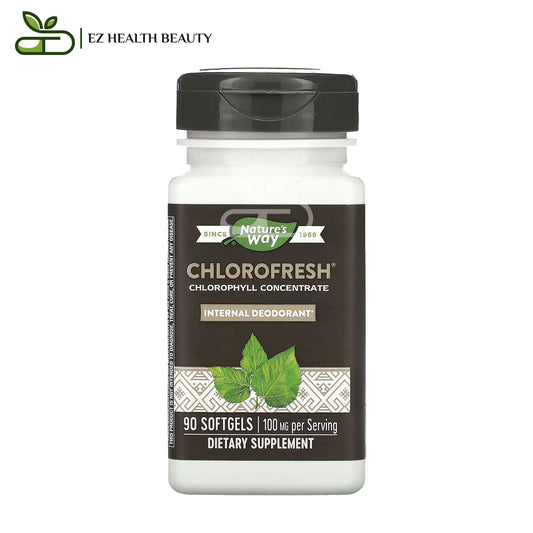 Nature`s Way Chlorofresh Chlorophyll Concentrate 500 MG 90 Soft Gels