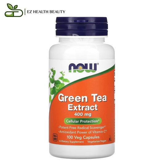 Now foods green tea extract capsules for weight loss - 100 capsules