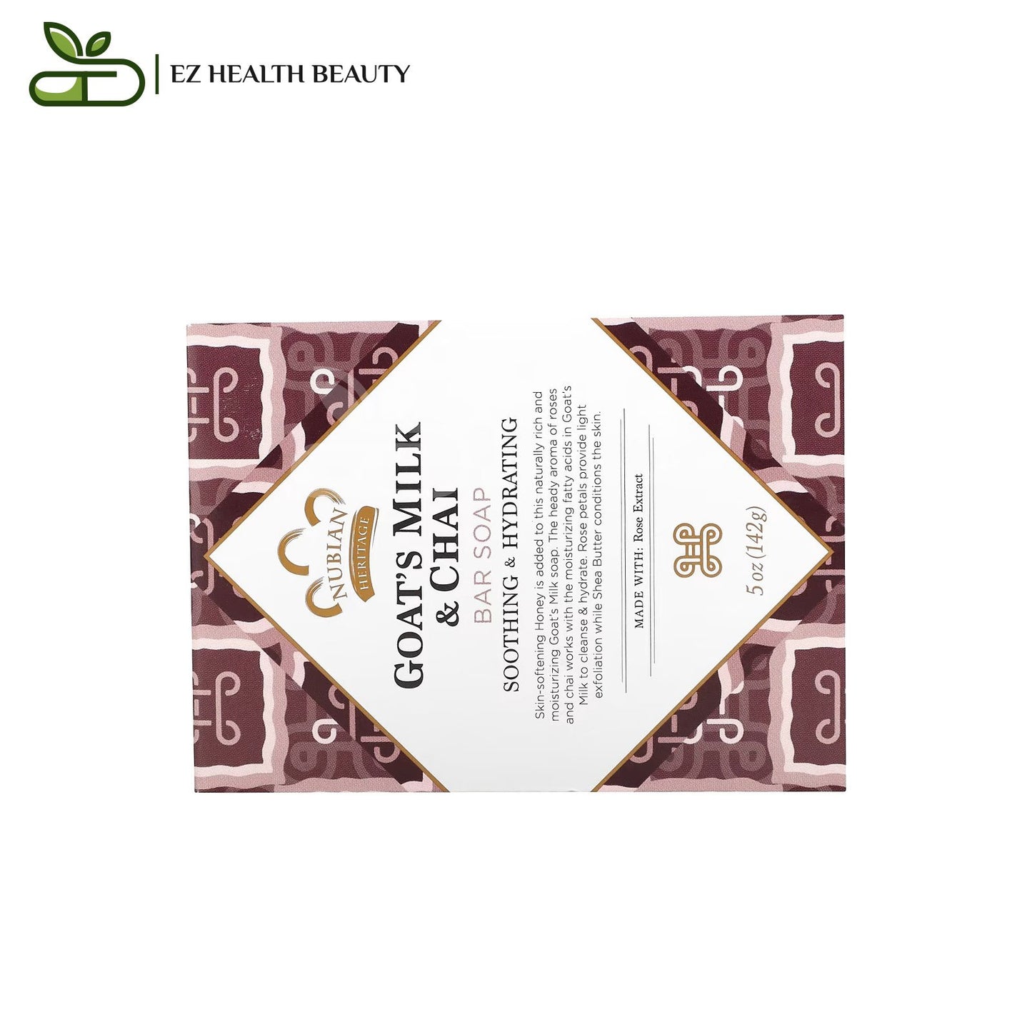 Nubian Heritage Goat`s Milk and Chai Bar Soap  142 GM