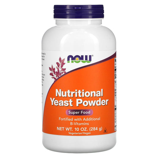 مسحوق الخميرة لتحسين صحة الجسم ناو فودز 284 جم - NOW Foods Nutritional Yeast Powder