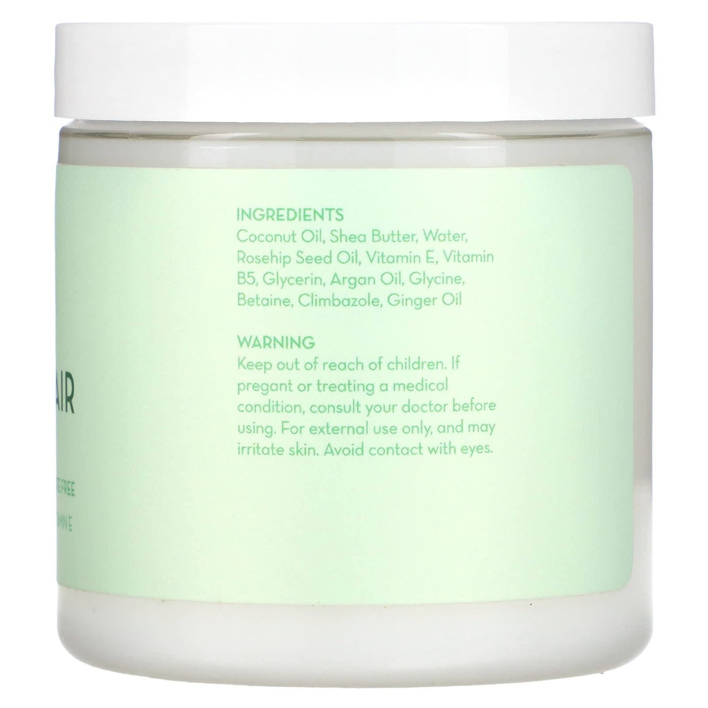 Pure Body Naturals Coconut Oil deep repair hair mask - 8.8 fl oz (260 ml)