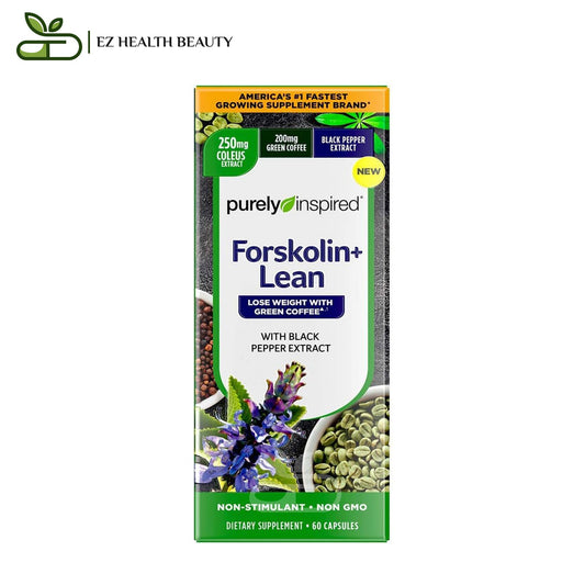 Purely Inspired Forskolin + Lean 60 slimming capsules