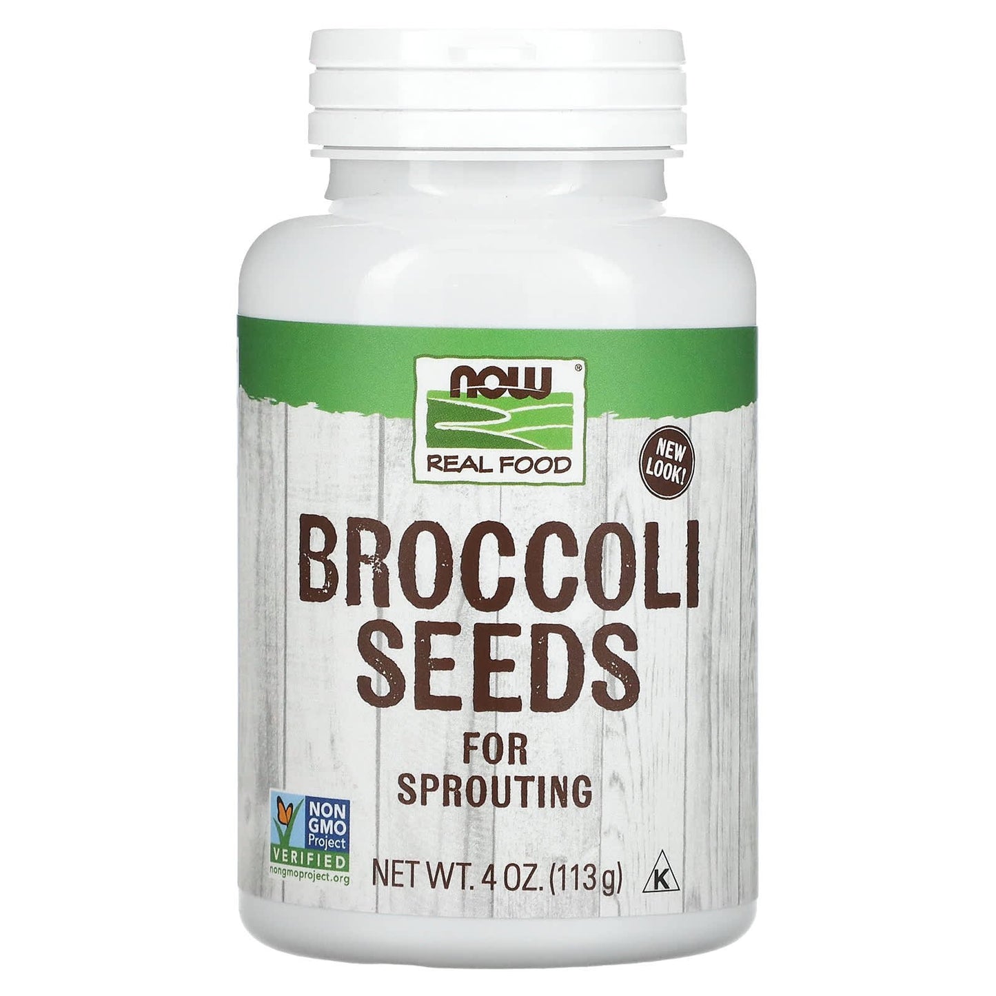 بذور البروكلي لدعم المناعة 113 جم - Broccoli Seeds NOW Foods