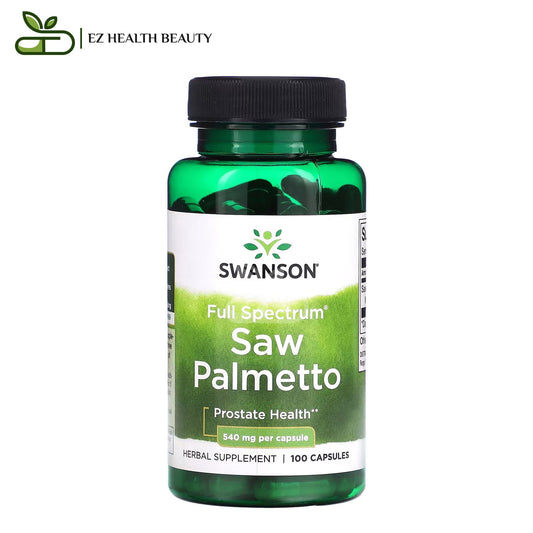 saw palmetto supplement For Prostate Health Swanson 540 mg 100 Capsules