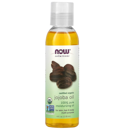 ناو فودز زيت الجوجوبا للشعر والبشرة NOW foods jojoba oil 118 مل