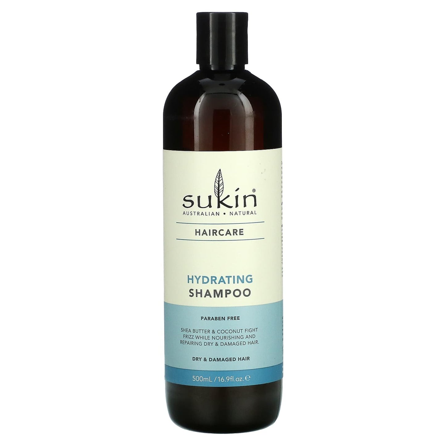 شامبو سوكين لترطيب الشعر الجاف بزبدة الشيا وجوز الهند 500 مل Sukin, Hydrating Shampoo