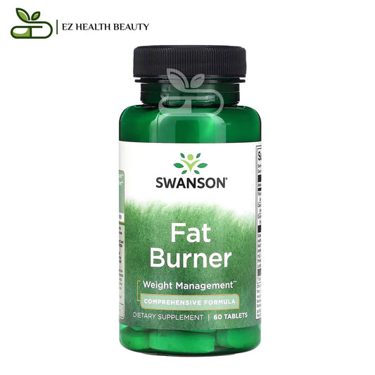 حبوب فات برنر للتخسيس وحرق الدهون 60 كبسولة Swanson Fat Burner capsules