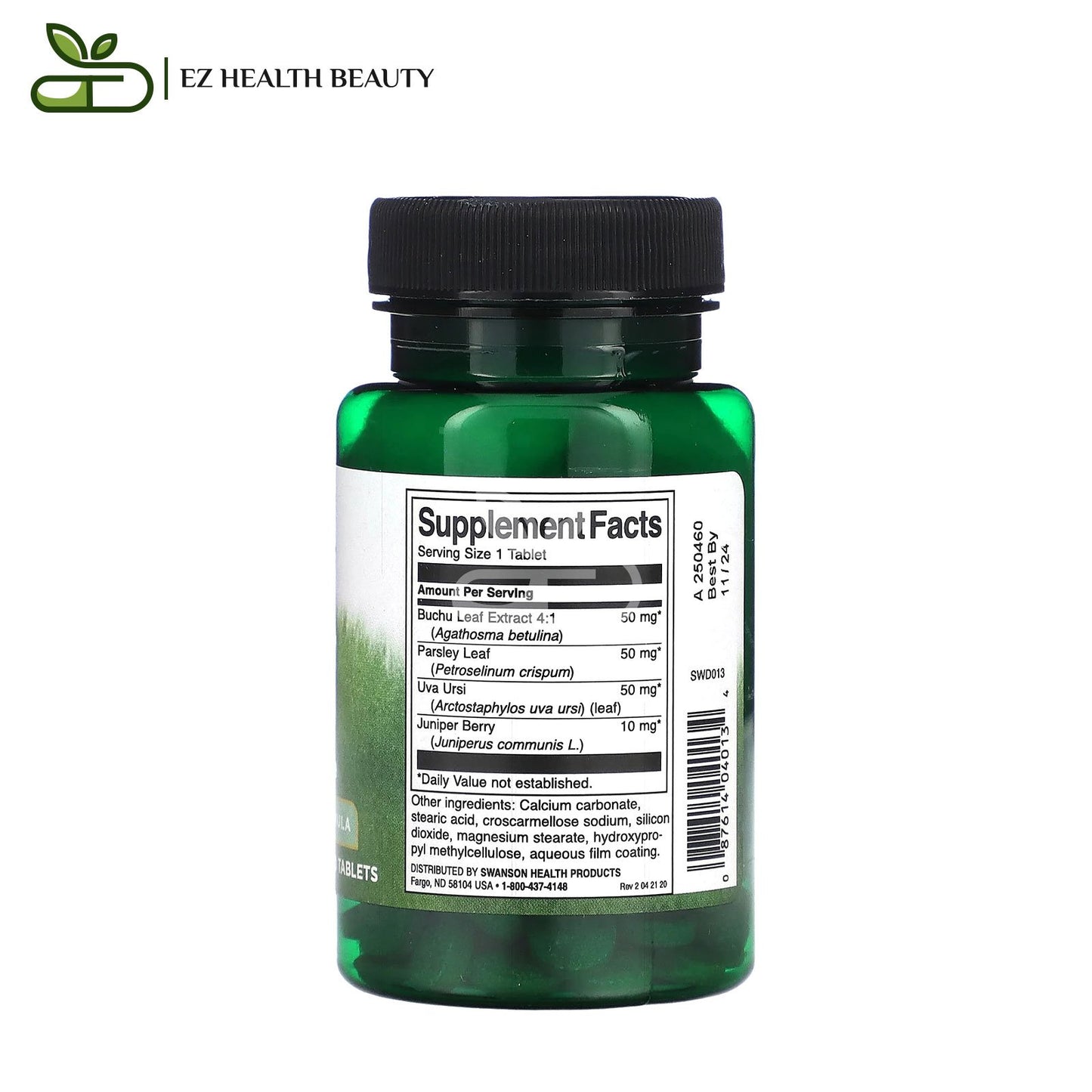 Water Pills For Fluid Balance Swanson 120 Tablets