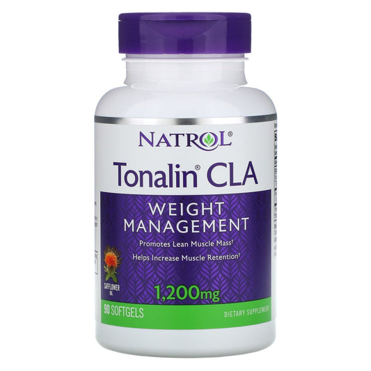 حبوب تونالين سي ال اي 1200مجم للتحكم في الوزن عدد 90 كبسولة - Tonalin CLA 1200mg Natrol