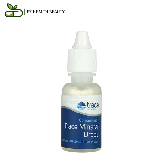 Trace Mineral Drops For General Health Trace Minerals ® ConcenTrace 0.5 fl oz (15 ml)