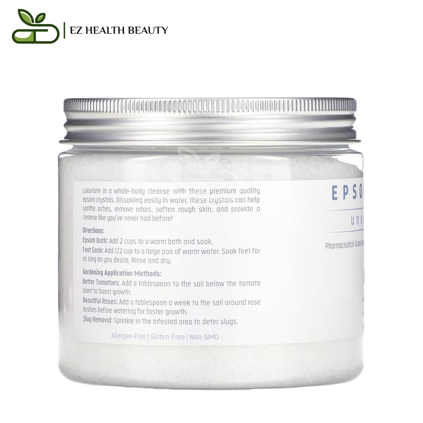 White Egret Personal Care Epsom Salt 454 Gram