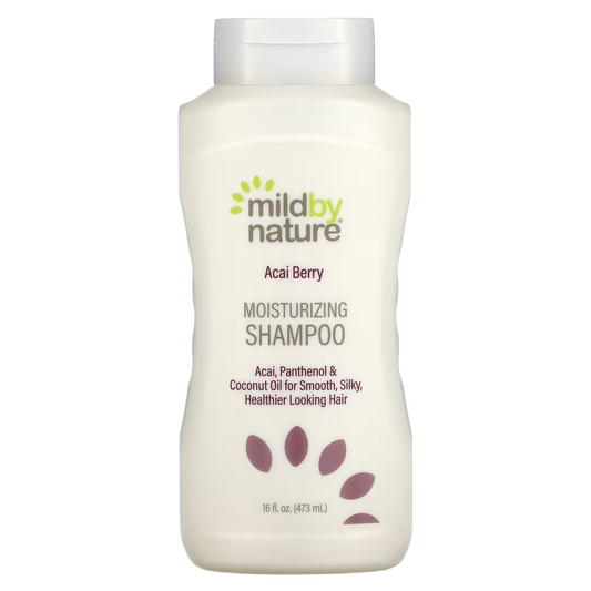 Mild By Nature, Acai Berry Moisturizing Shampoo 473 ml