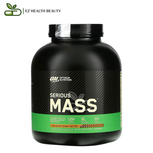 Serious Mass Protein Powder Supplement Chocolate Peanut Butter  Optimum Nutrition (2.72 kg)
